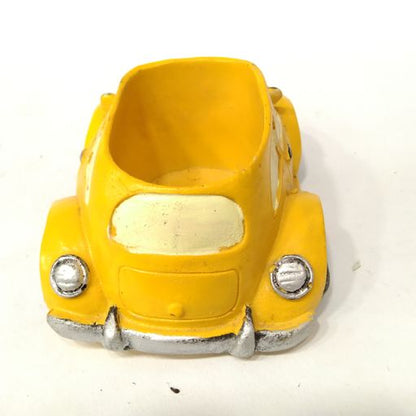 Ceramic car pot Succulent Plants with Creative Ceramic Pots Cute Cactus Pots Fake Plants Flower Pots Mini Potted Succulents Decor for Home Office Decor