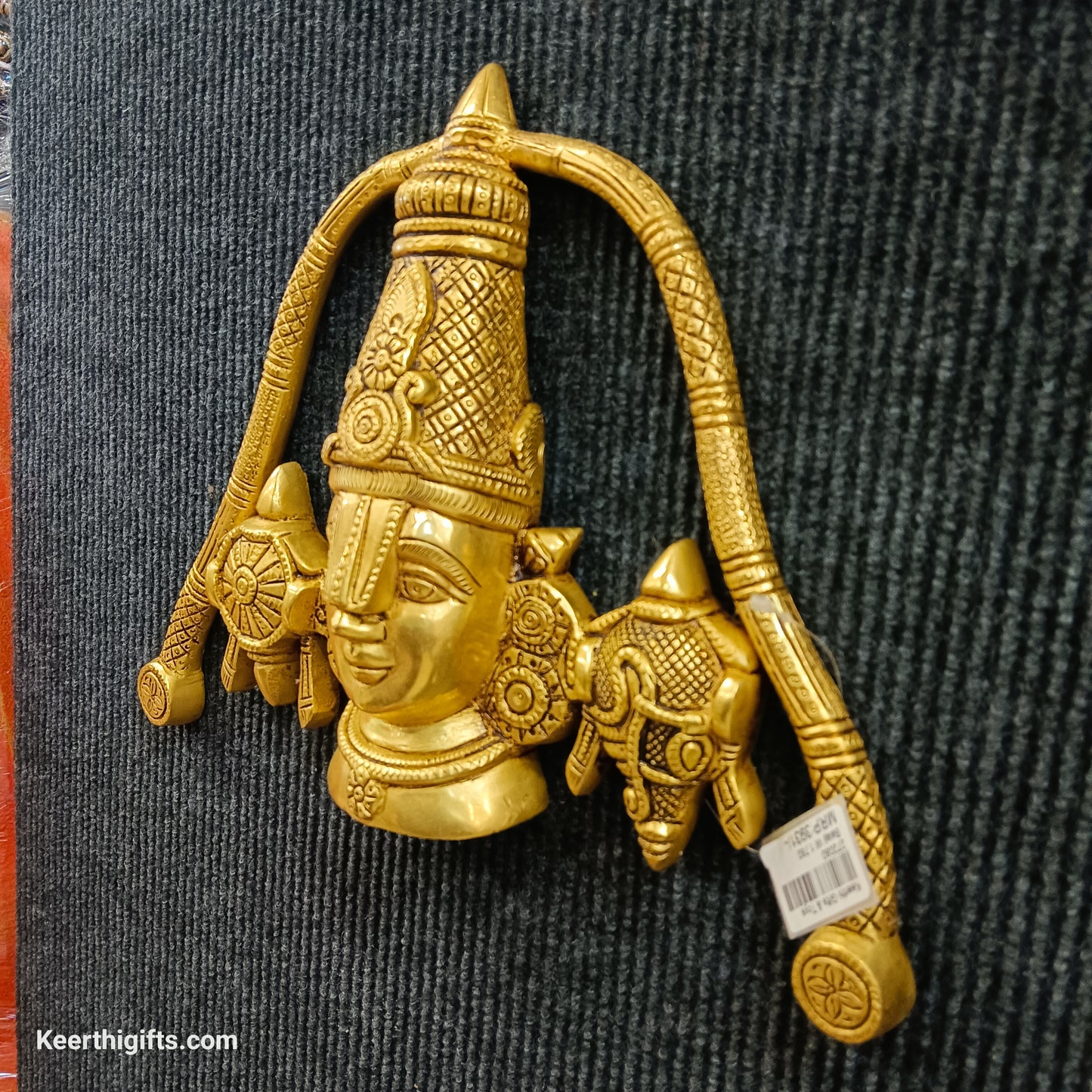 Balaji Wall decoration brass antique item