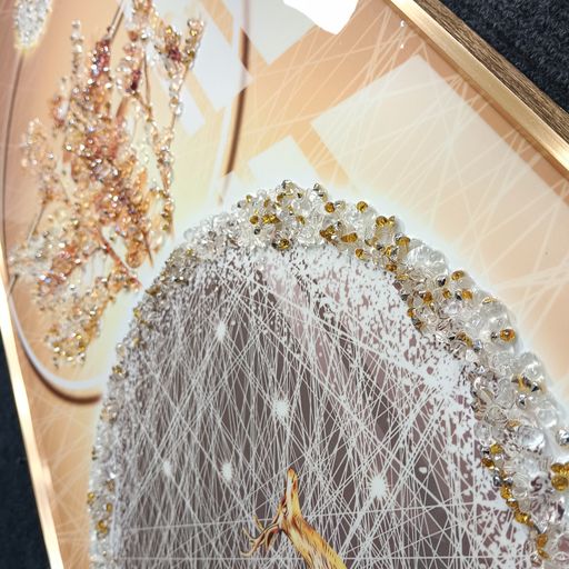 Crystal wall frames