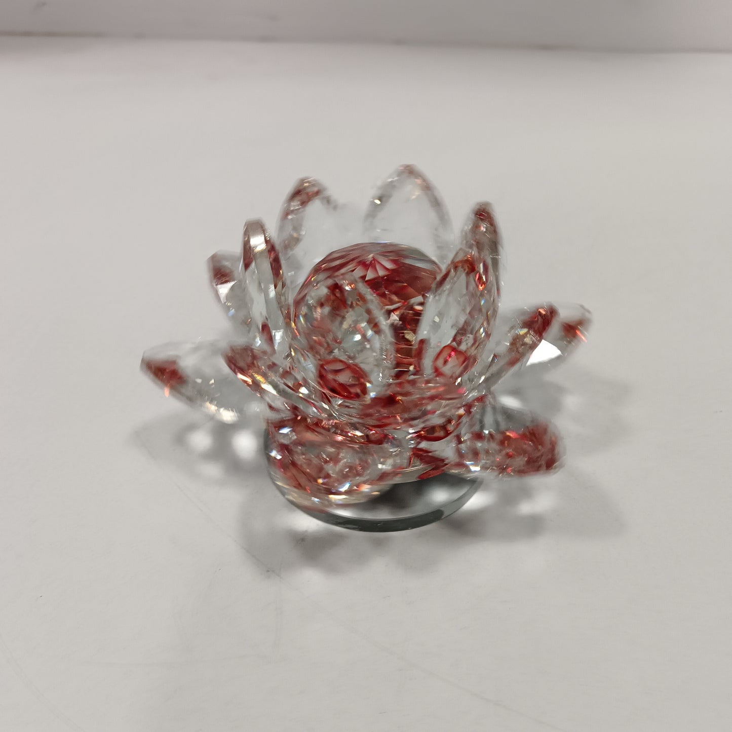 Crystal rotating lotus