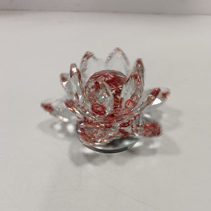 Crystal rotating lotus