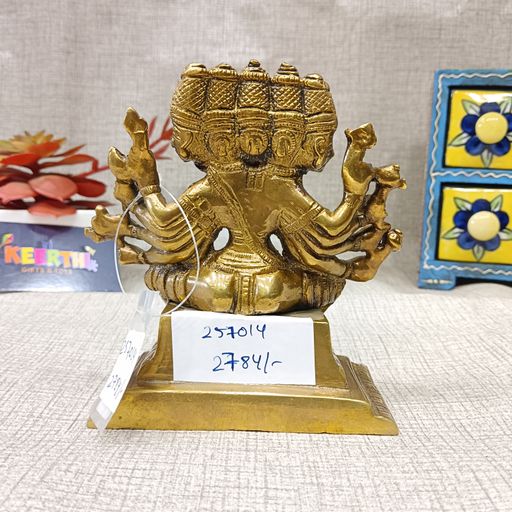 Brass Gayatri mata idol