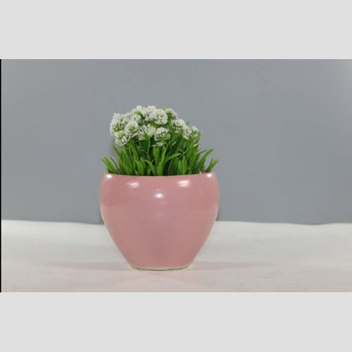 Baby pink Ceramic Pot for Office Home Garden Flower pots Indoor or Outdoor Plants Planter Balcony Planter pots Table top