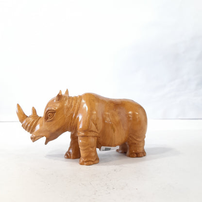 Wooden Rhino Fine