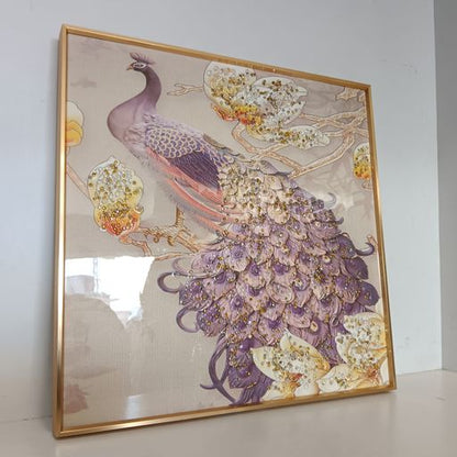 Crystal wall frames