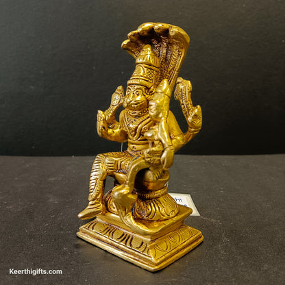 Narasimha Swamy Lakshmi Devi idol