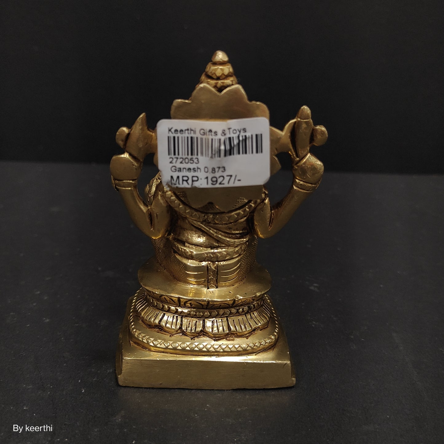Brass Ganesh Showpiece Murti Idol Statue Sculpture Sitting