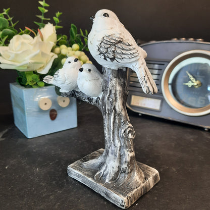 Doves seting on stem show piece