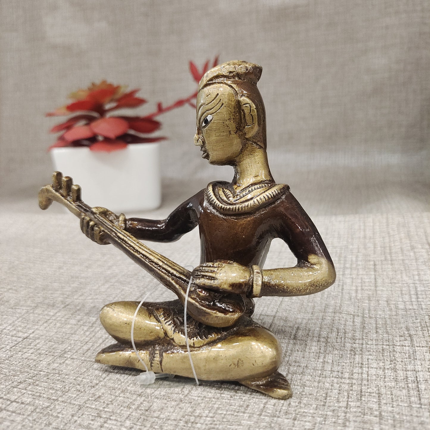 Brass musician handi craft with