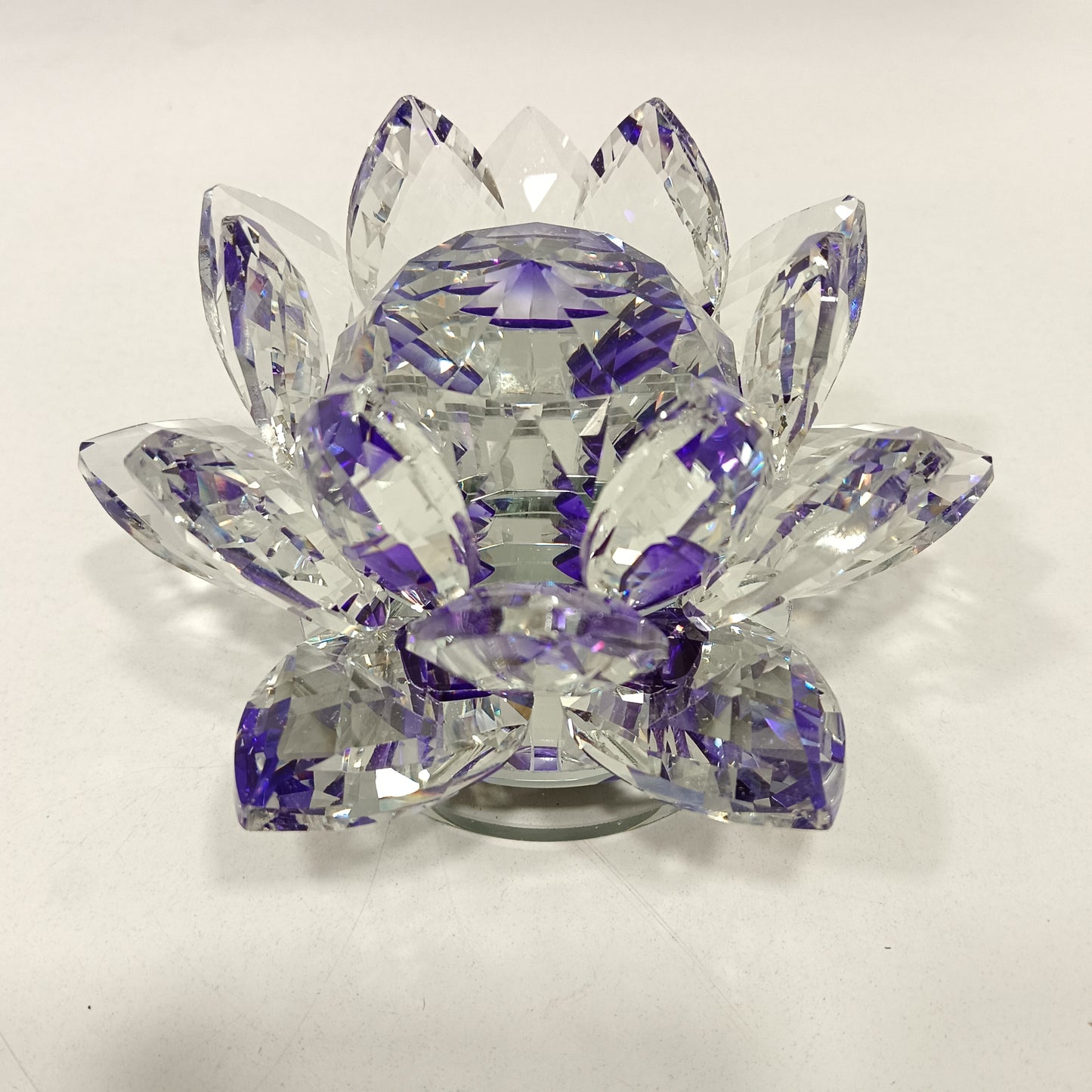 Crystal rotating Lotus