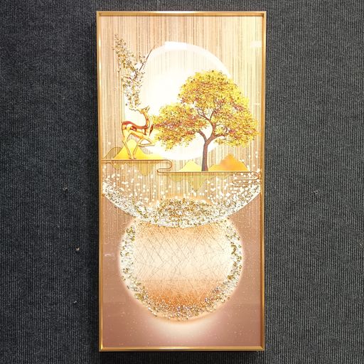 Crystal wall frames