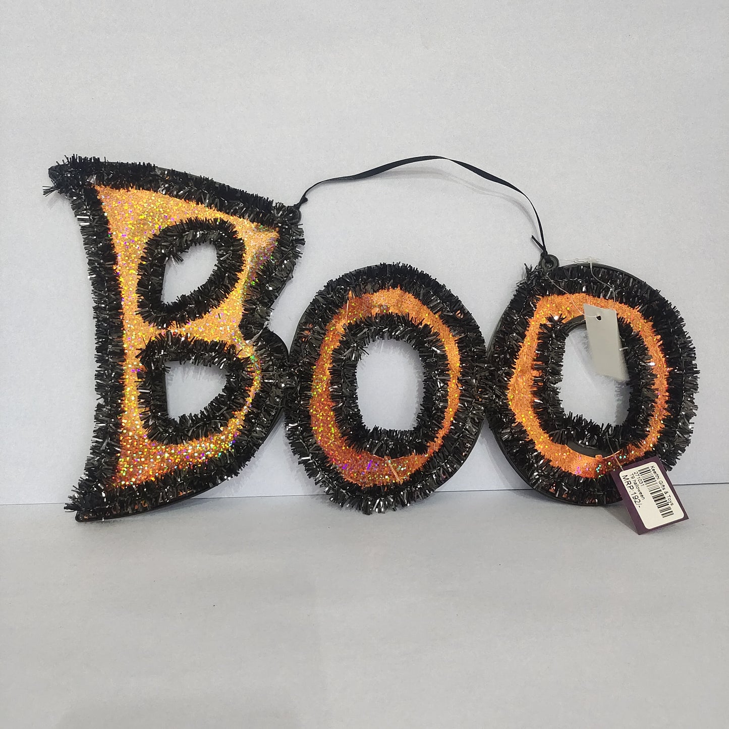 Boo halloween party decoration