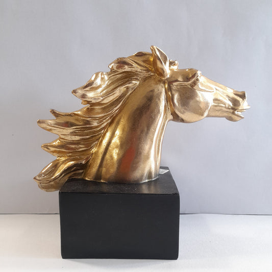 Golden Horse Face