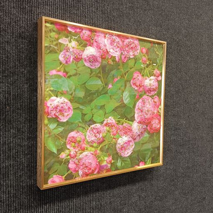 Crystal wall frames