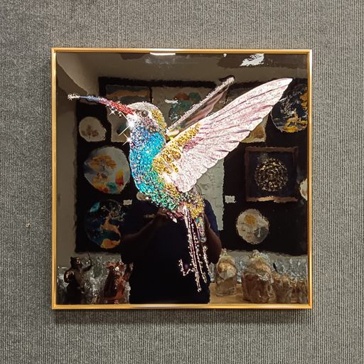 Crystal wall frames