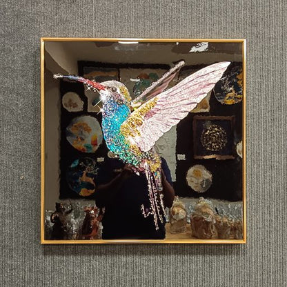 Crystal wall frames