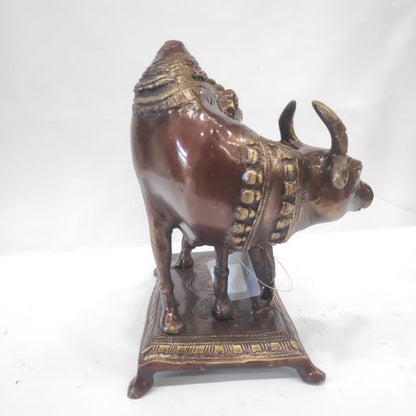 Brass Cow idol