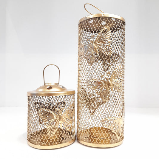 Traditional Metal Tea Light Candle Stand for Diwali