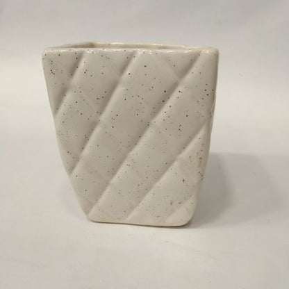 Textured Ceramic Pot,Indoor Planters,Flower pots,for Indoor,Outdoor,Balcony,Home,Garden,Office Decor,Succulent Ceramic pot