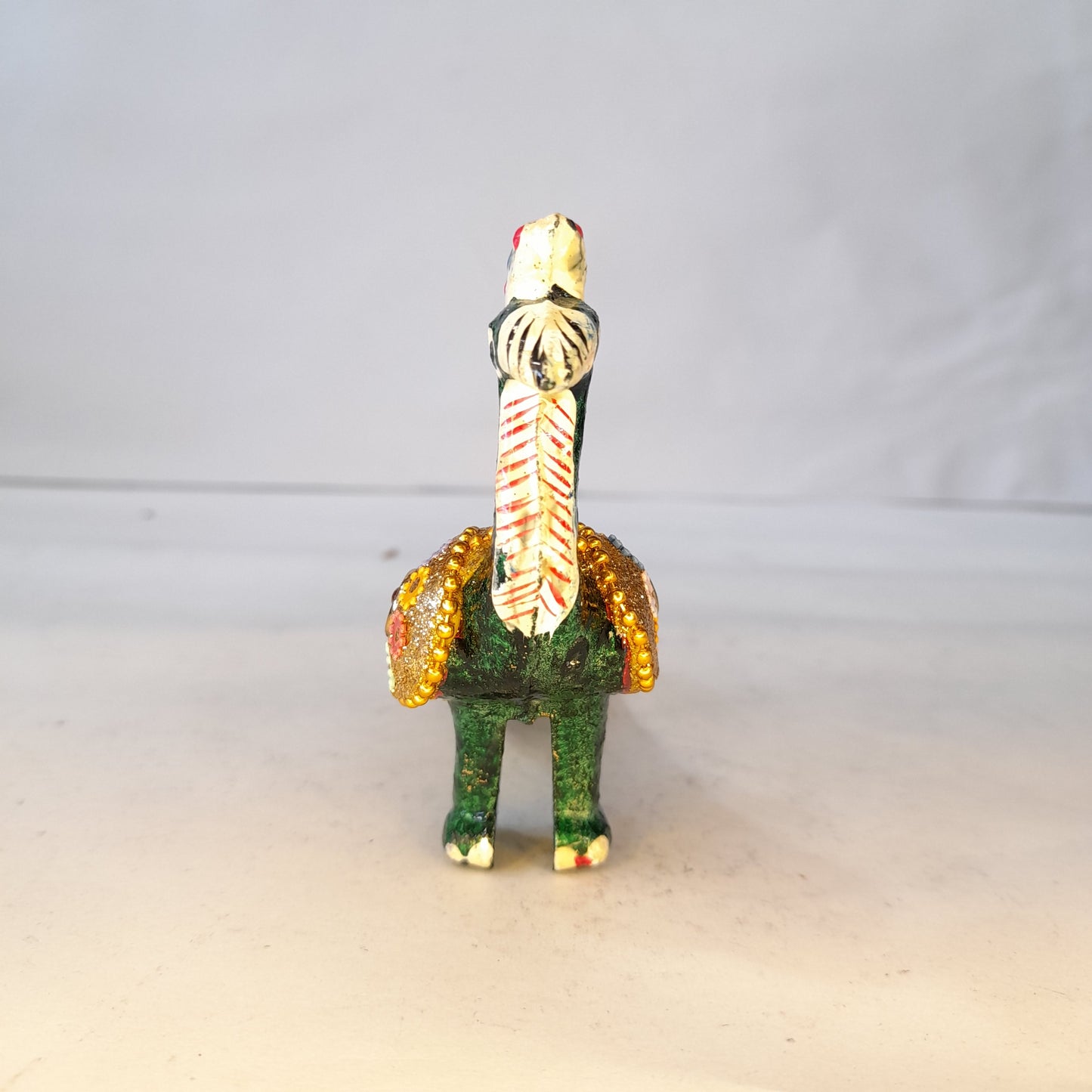 Resin Peacock With Multi Color Beads