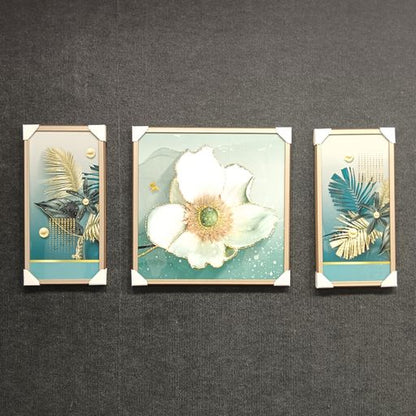 Crystal wall frames