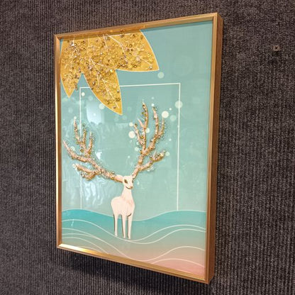 Crystal wall frames