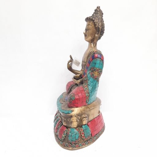 Brass Buddha idol