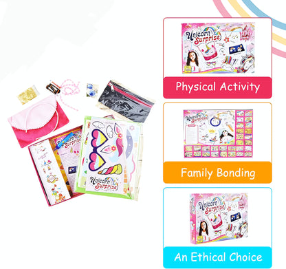 Unicorn Toys Art and Craft Kit for Kids Girls Best Birthday Gift for Girls Hobby Craft Kit