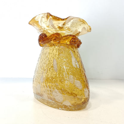 Specially hand moulded glass Flower vase
