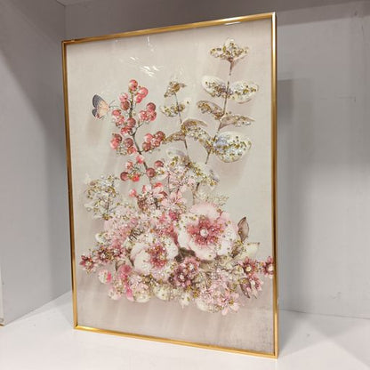 Crystal wall frames