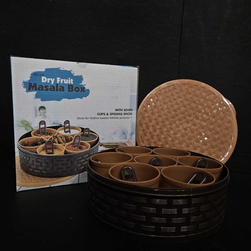 Dry fruit storage box with lid serving box or spices storage box for kitchen