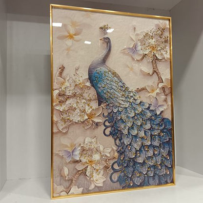 Crystal wall frames