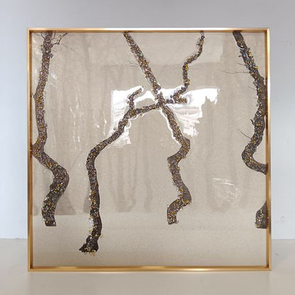 Crystal wall frames