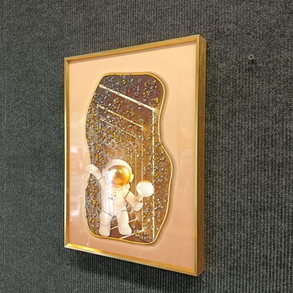 Crystal wall frames