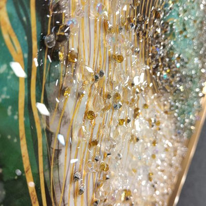 Crystal wall frames
