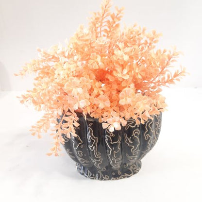 Ceramic Planter Pot Indoor Ourdoor Plants,Home and Garden Decor, Decorative Succulents Pot