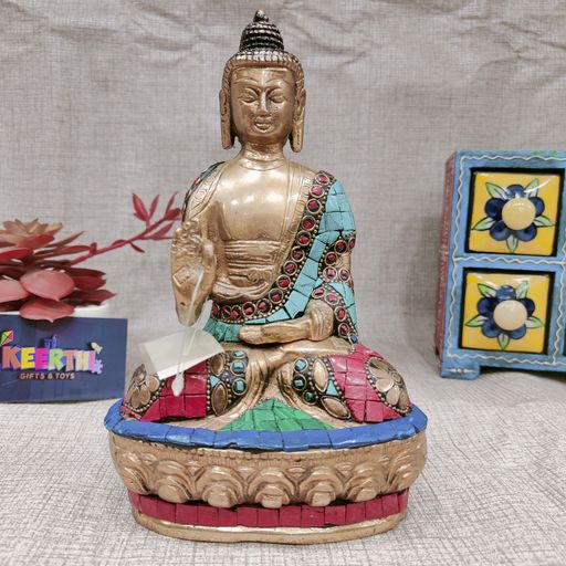 Brass Buddha Idol