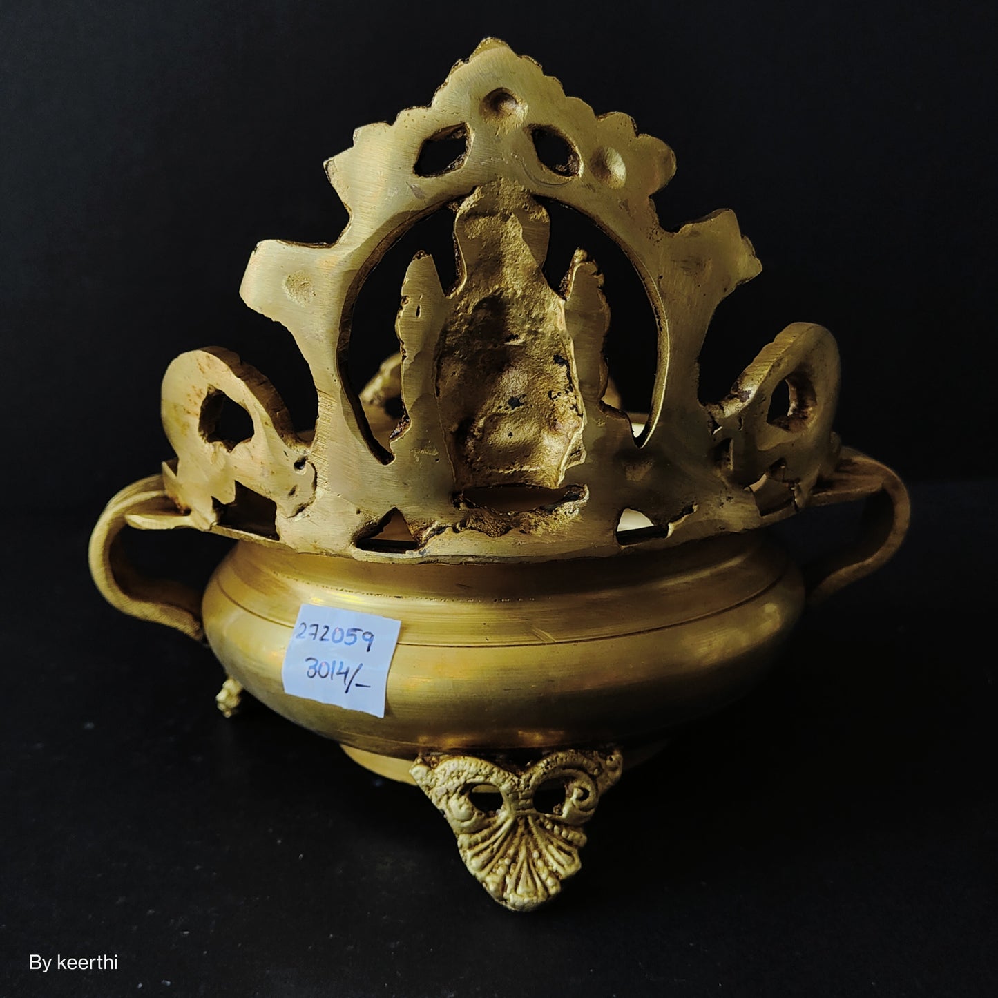 Brass Laxmi Ji Urli, Home Decor Festive Gift Item