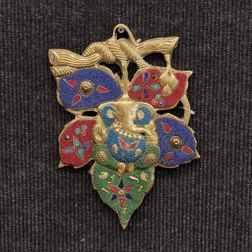 Brass Ganesh hanging