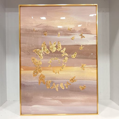Crystal wall frames