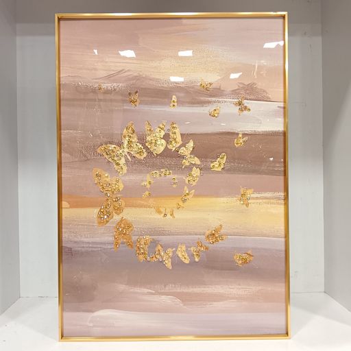 Crystal wall frames
