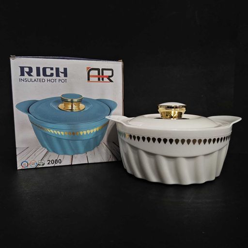 Insulated stainless steel hot pot for food storage purpose