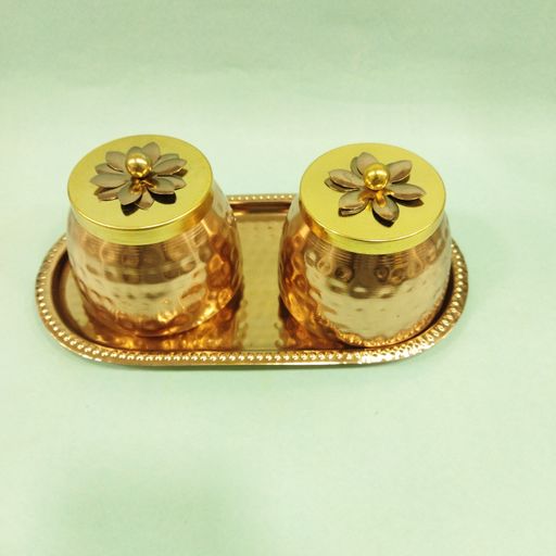 Brass Bowl Wood