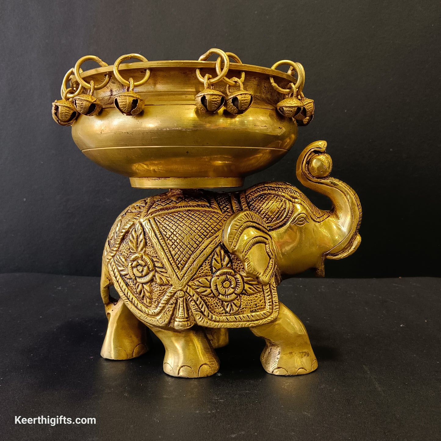 Elephant urli brass antiques