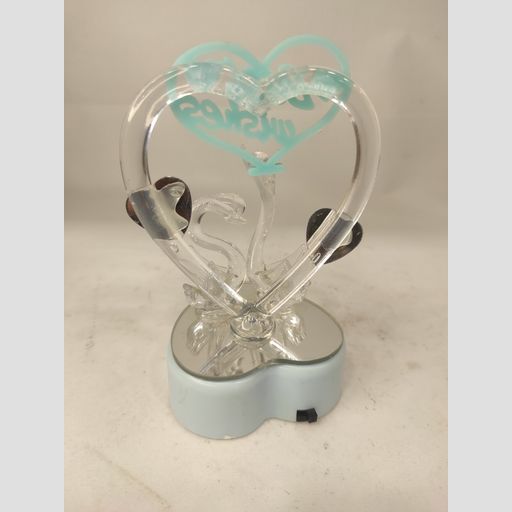 Swan crystal glass