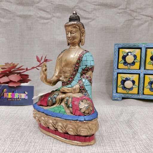 Brass Buddha Idol