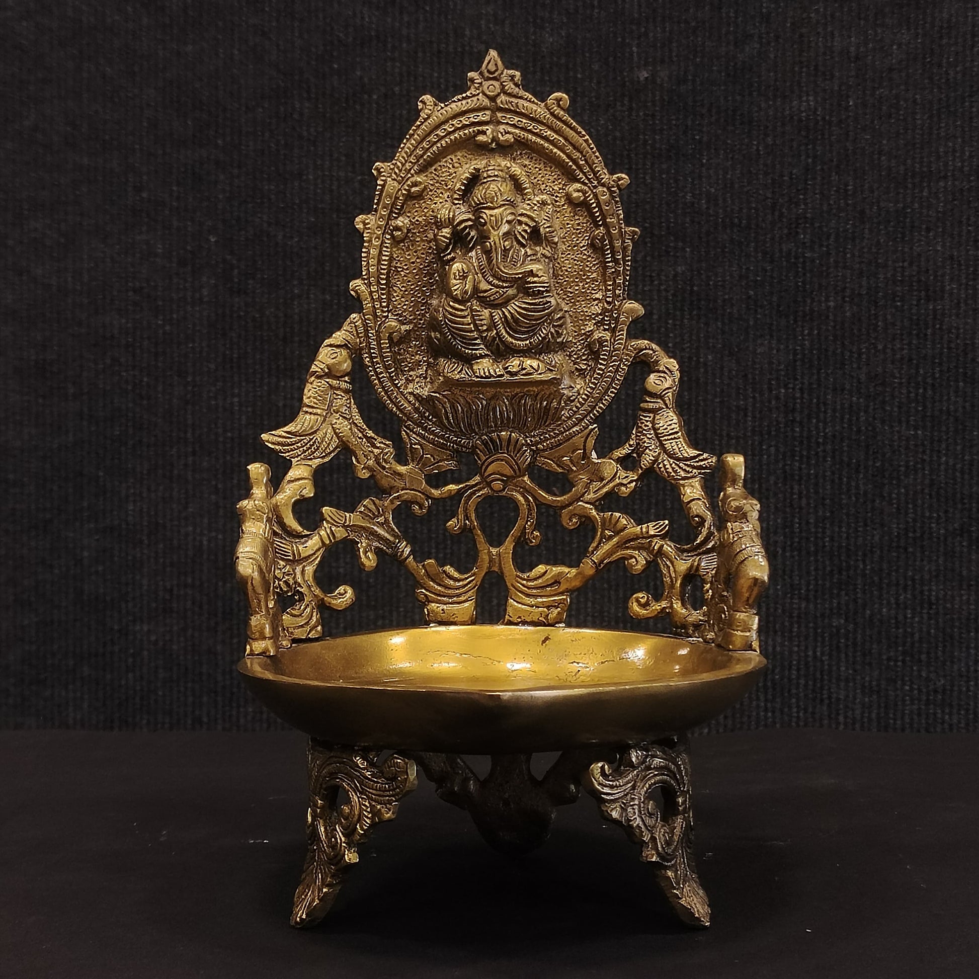Brass Ganesh Diya