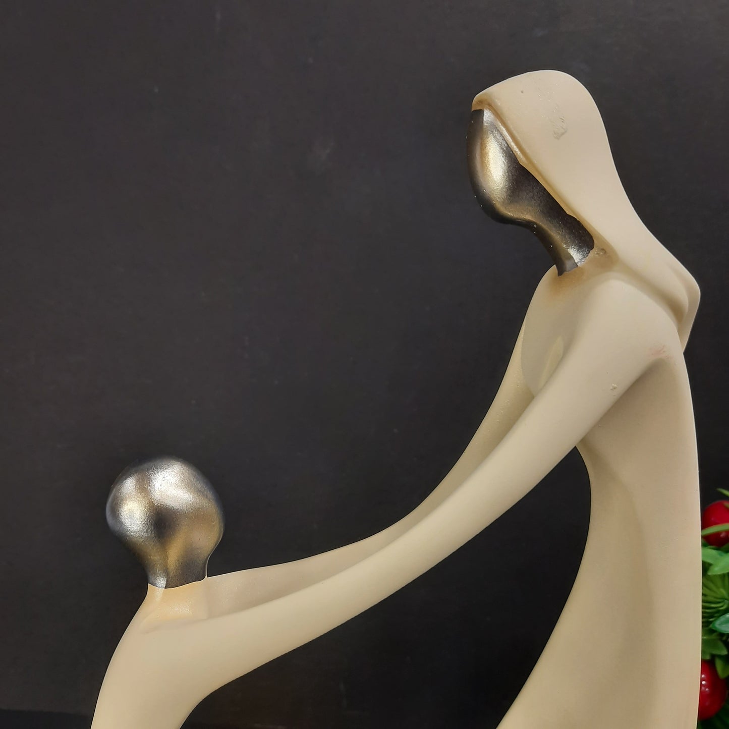 Mother and son bond of love showpiece