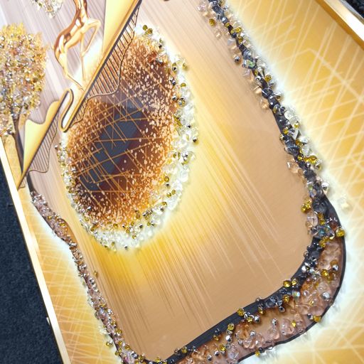 Crystal wall frames