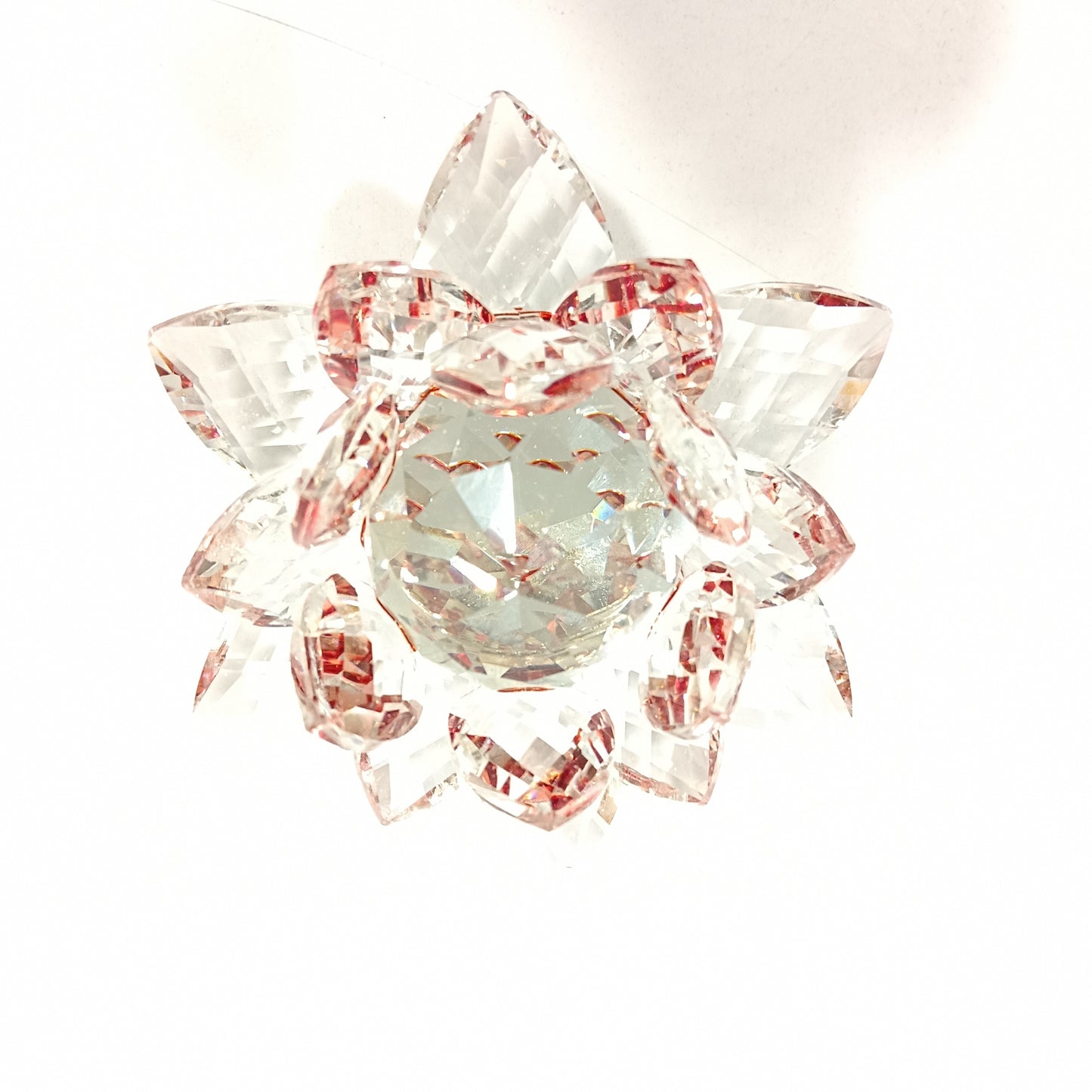 Crystal rotating lotus
